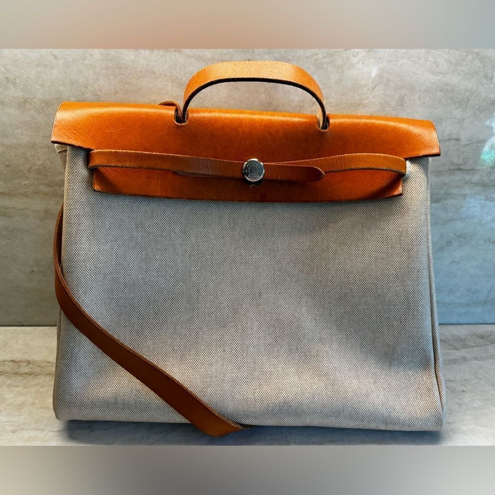 AUTH HERMES HERBAG 39 SET